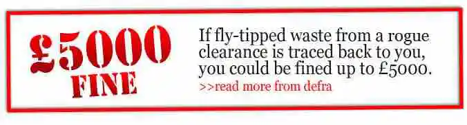 Big fine for fly tipping
