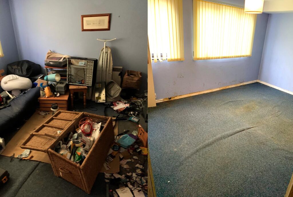 House clearance in Bicester town centr