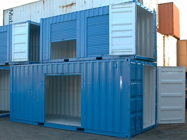 Storage container clearance