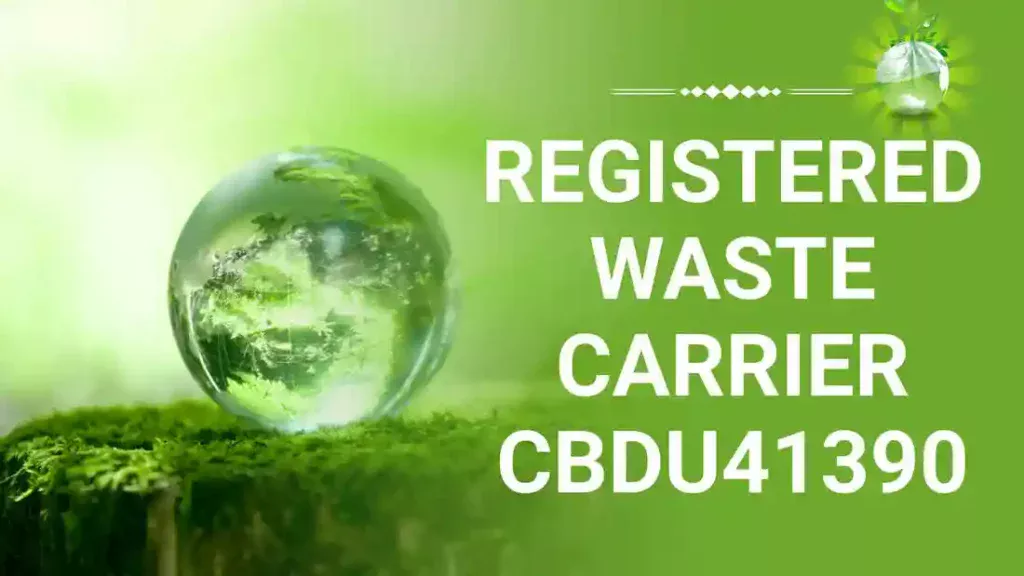 Oxfordshire registered waste disposal carrier