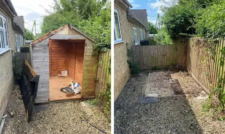 Shed clearance in Oxford