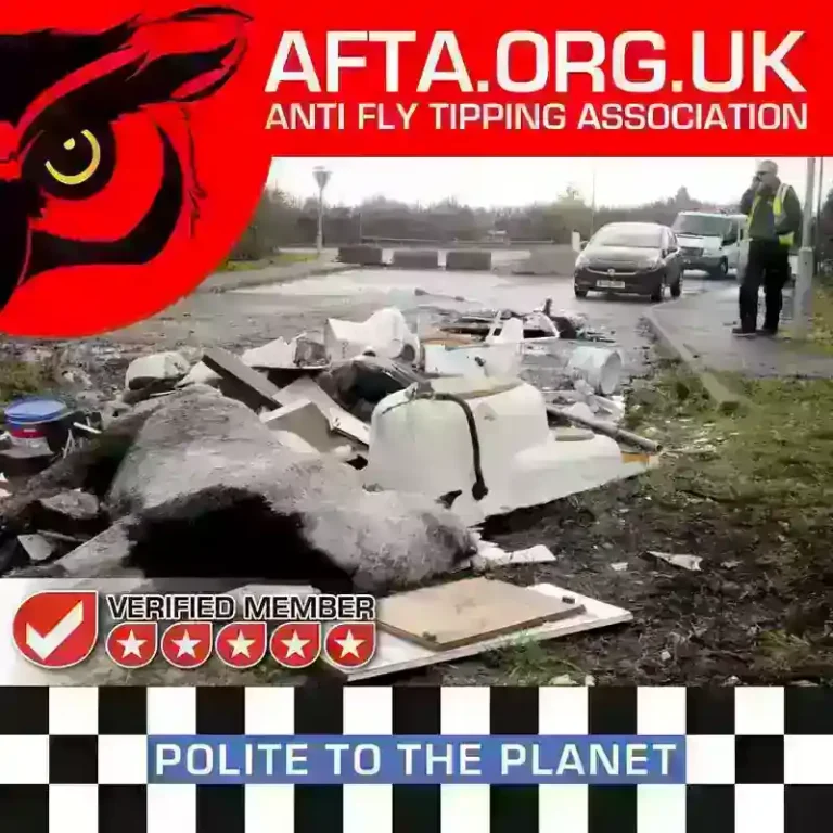 Waste collection anti fly tipping